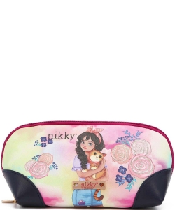 Nikky By Nicole Lee Cosmetic Pouch NK21008L LOVELY CLARA